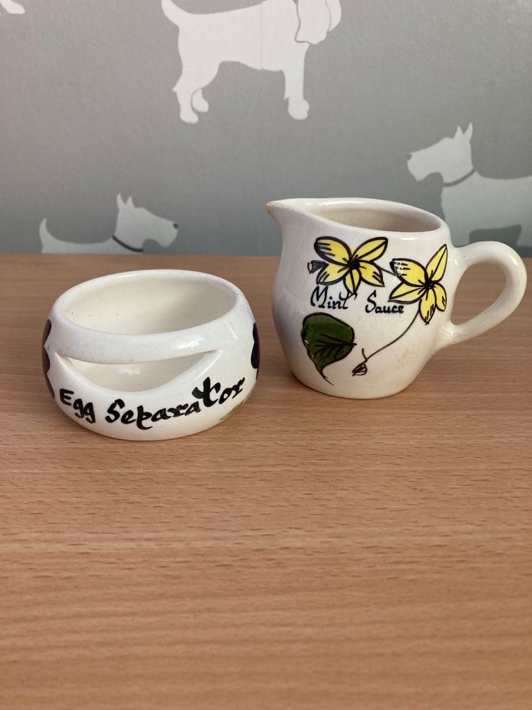 image for Toni Raymond Mint Sauce Jug & Egg Separator 