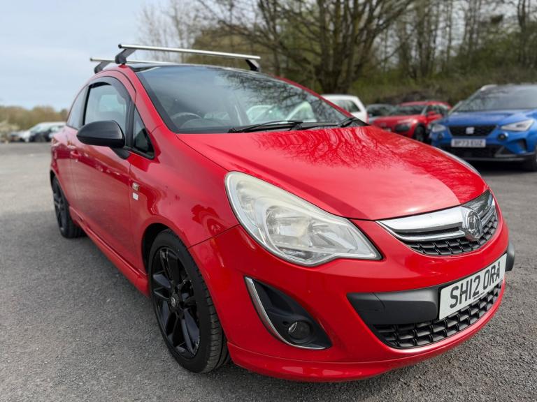 2012 Vauxhall Corsa 1.2 Limited Edition 3dr HATCHBACK Petrol Manual