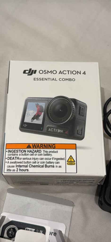 DJI Osmo Action 4 4K Action Camera Essential Combo – New