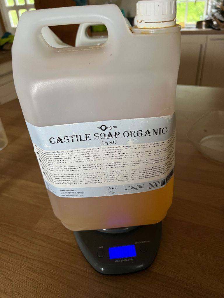 Organic soap - part container