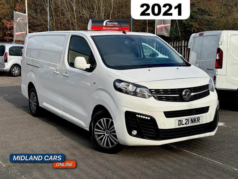 2021 Vauxhall Vivaro 2900 1.5d 100PS Sportive H1 Van PANEL VAN Diesel Manual