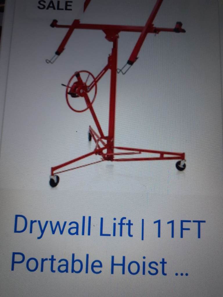 WANTED Plasterboard lifter