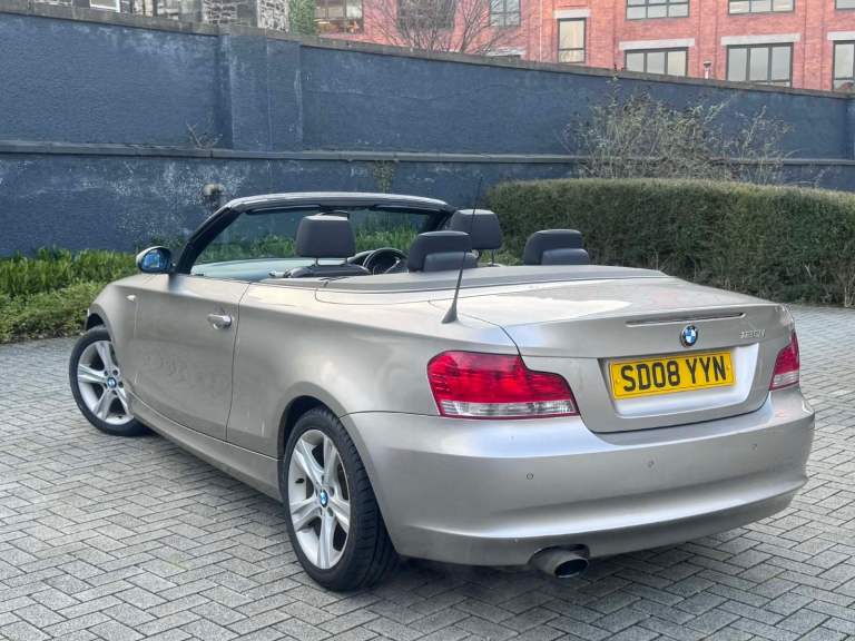 Bmw convertible 2008 series 120i 2.0i petrol Ulez free 110k manual transmission 