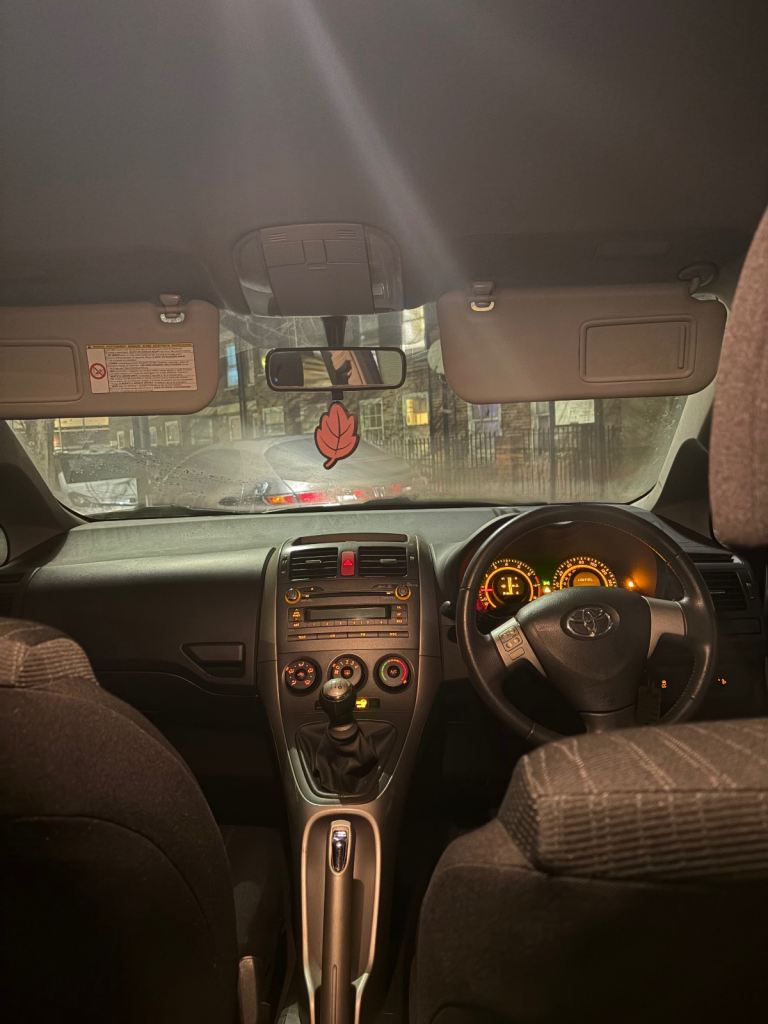 Toyota, AURIS, Hatchback, 2008, Manual, 1398 (cc), 5 doors