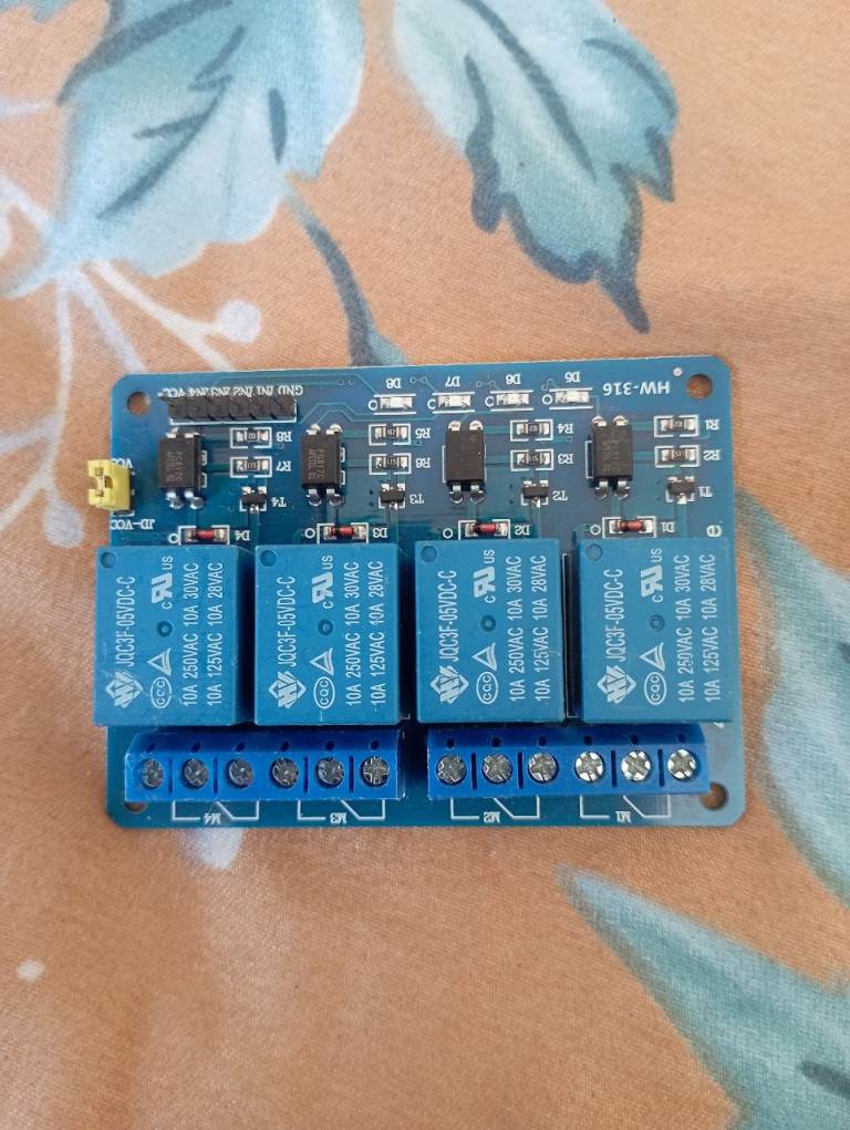 4-Channel Relay Module Board 