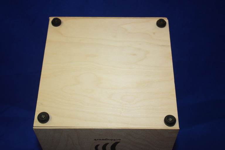 Schlagwerk Unvarnished Natural Wooden Cajon 11.1/2in x 11.1/2in x 19.1/2in High ~ £65 ono