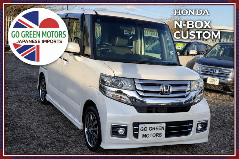 2015 Honda N-Box Turbo G Custom Japanese Kei Car 650cc Auto CarPlay Rev Cam, Keyless Aircon  MPV ...