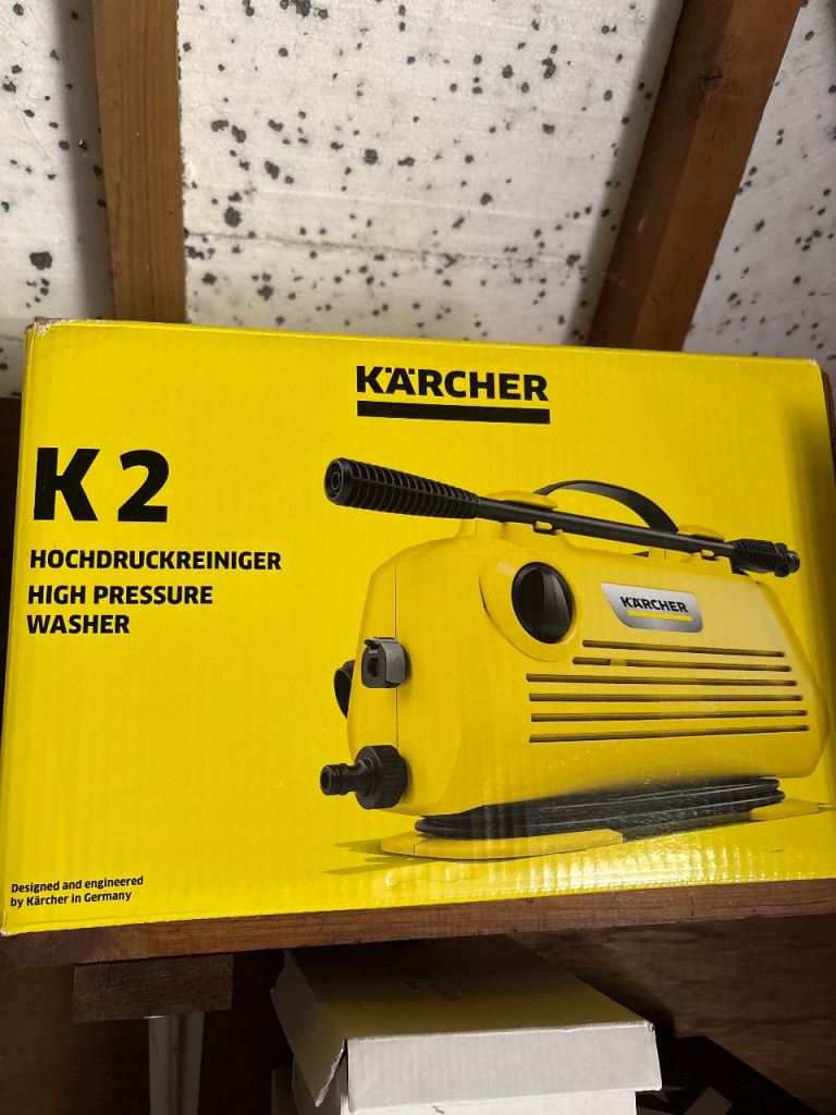 Karcher K2 High Pressure Washer – used once