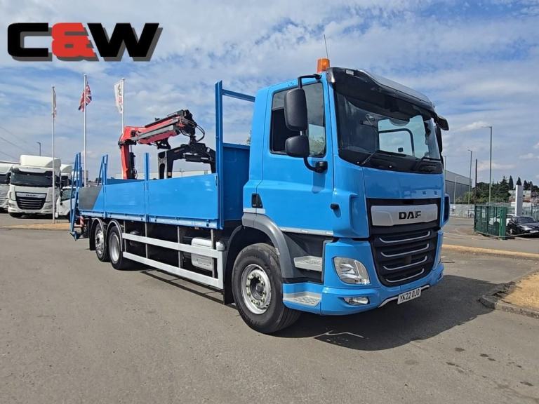 2022 (22) DAF FAN CF 320 6x2 26T Brick Grab
