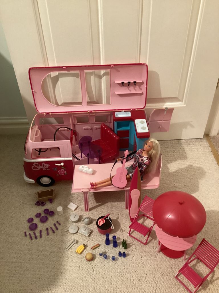 Toy Campervan With Doll and Accessories