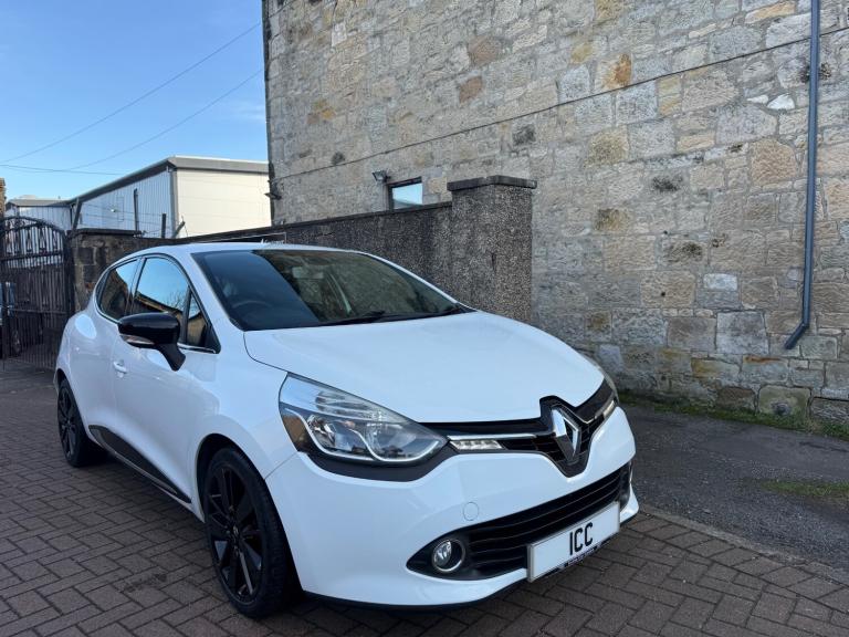 65 RENAULT CLIO DYNAMIQUE S DCI 1.5 5DR WHITE BODYKIT BLACK ALLOYS SATNAV B/TH