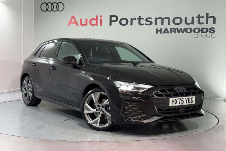 2025 Audi A3 35 TDI Black Edition 5dr S Tronic HATCHBACK DIESEL Automatic