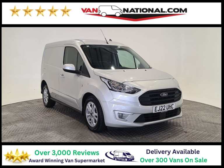 2022 Ford Transit Connect 1.5 240 ECOBLUE LIMITED L1 120 BHP SWB Panel Van Diesel Manual