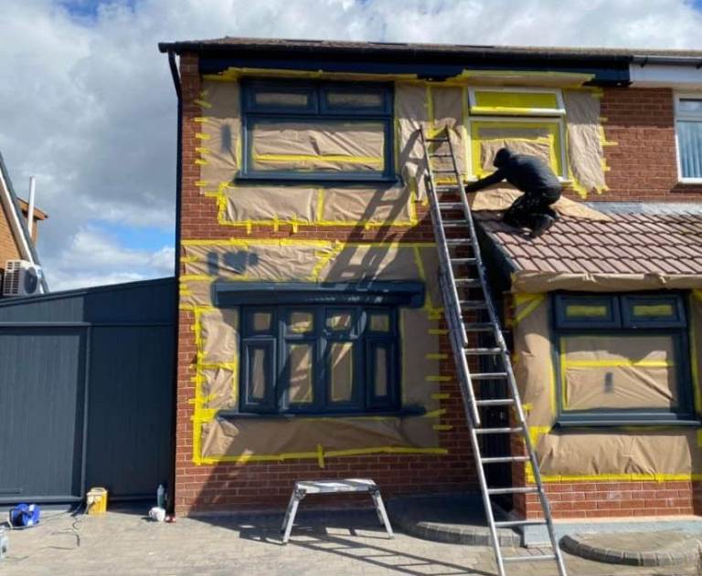 UPVC Paint Spray Your Old Windows/Kitchen/Doors 🌈 Revamp & Refresh