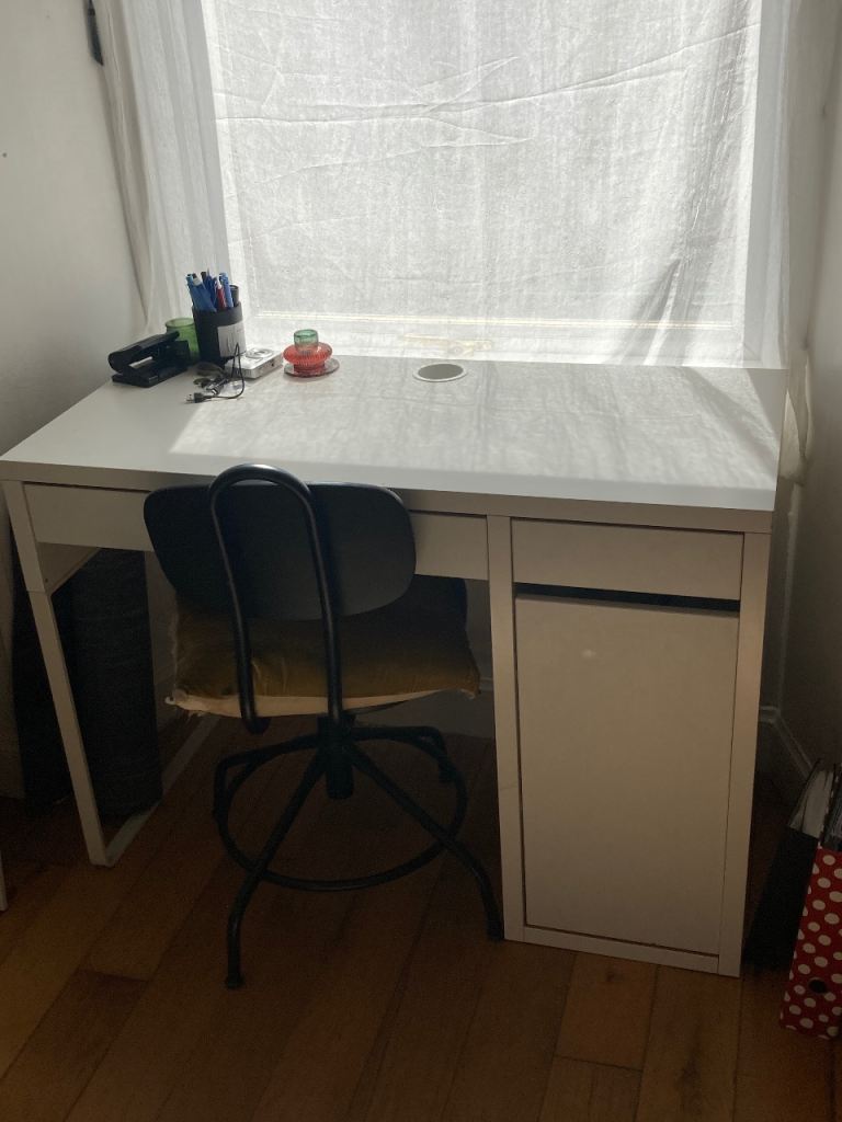 Ikea desk and chair 