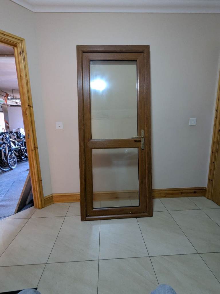 uPVC back door 