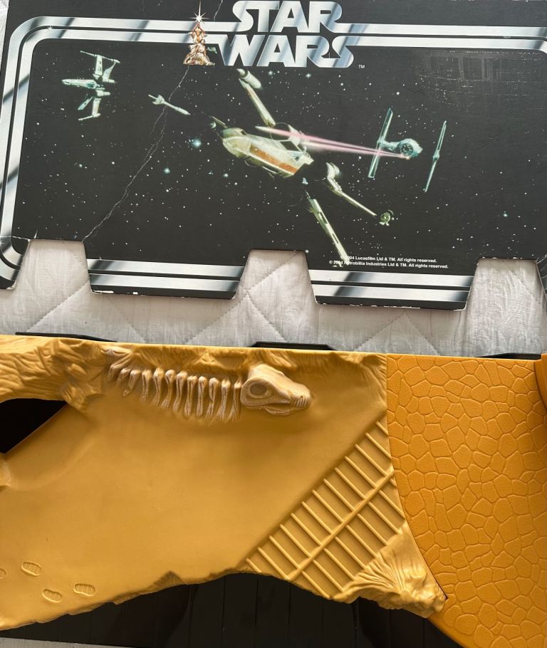 Star Wars action figure display diorama (collection near junction 35 off the M1)