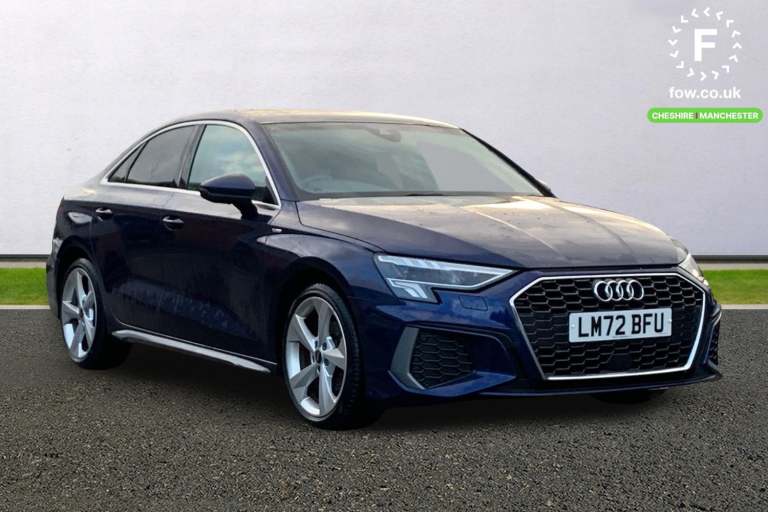 2022 Audi A3 30 TFSI S Line 4dr S Tronic Saloon PETROL Automatic