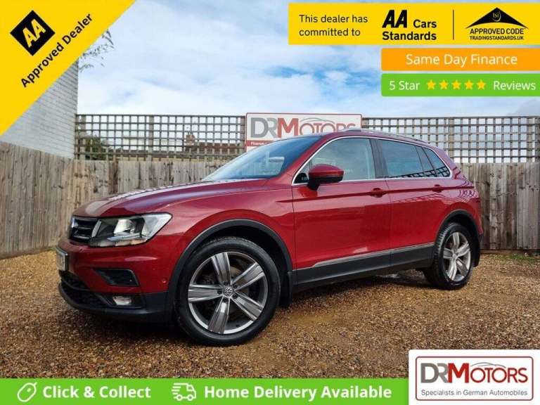 2019 Volkswagen Tiguan 2.0 TDI Match SUV 5dr Diesel Manual 4Motion Euro 6 (s/s) (150 ps) ESTATE D...