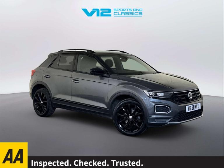 2021 Volkswagen T-Roc 1.0 TSI Black Edition SUV 5dr Petrol Manual Euro 6 (s/s) (110 ps) SUV Petro...