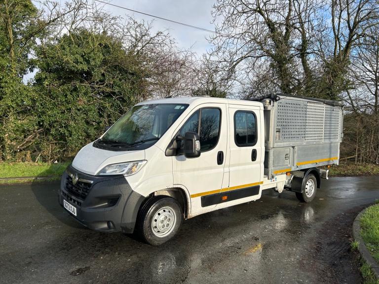 2023 Vauxhall Movano 2.2 Turbo D 140ps caged side tipper arb tipper Tipper Diesel Manual
