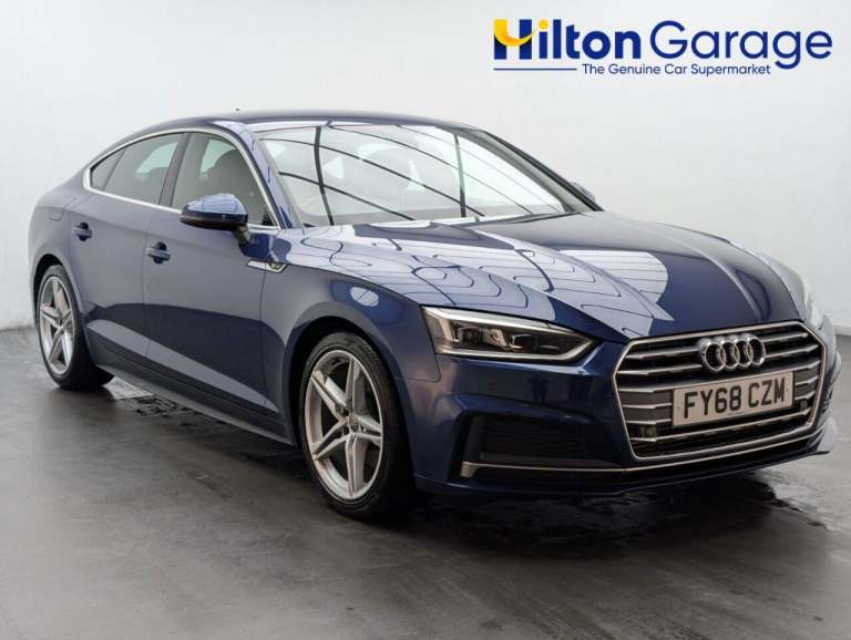 image for 2018 Audi A5 2.0 TFSI S line Sportback 5dr Petrol S Tronic Euro 6 (s/s) (190 ps) PARKING HATCHBAC...