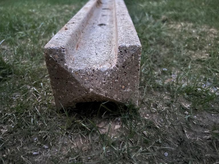 FREE  - Fence post & gravel board 6ft concrete *FREE*