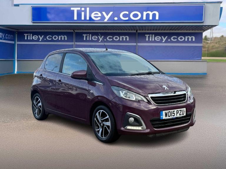 2015 Peugeot 108 1.2 PureTech Allure 5dr HATCHBACK PETROL Manual