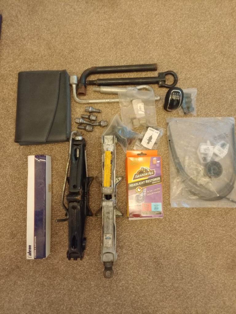 Surplus new car bits 