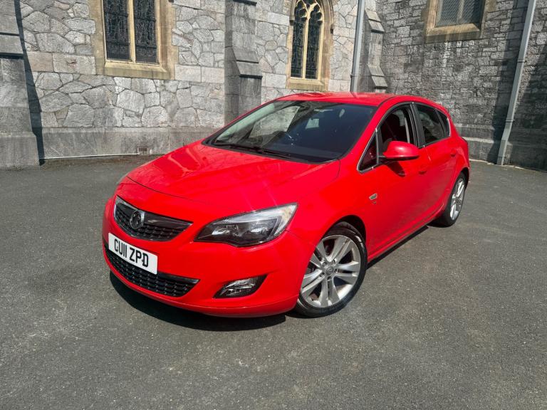 2011 Vauxhall Astra 1.6T 16V SRi [180] 5dr HATCHBACK Petrol Manual