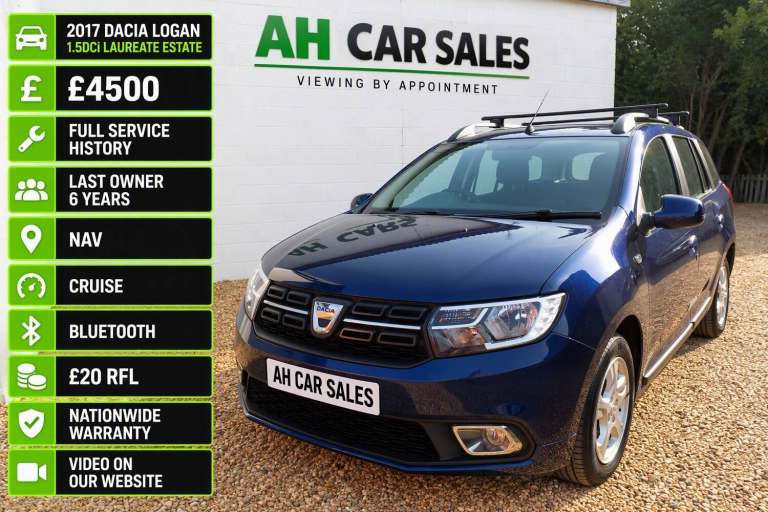 2017 Dacia Logan MCV 1.5 dCi Laureate 5dr ESTATE Diesel Manual