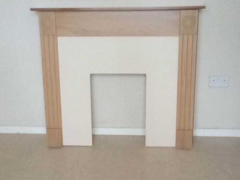 Brand new electric fire suite + base