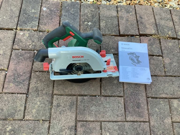 Bosch Cordless Circular Saw – Good Condition, with Manual