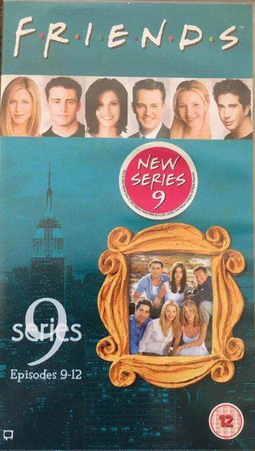 Friends season 9 entire series box set (6 videos, 24 episodes)