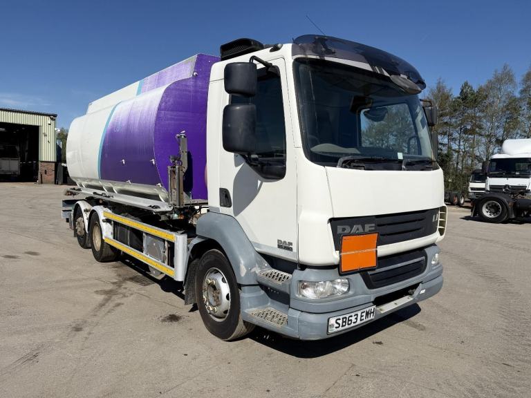 2013 DAF LF 55 280 6X2 16,000 LITRE FUEL TANKER