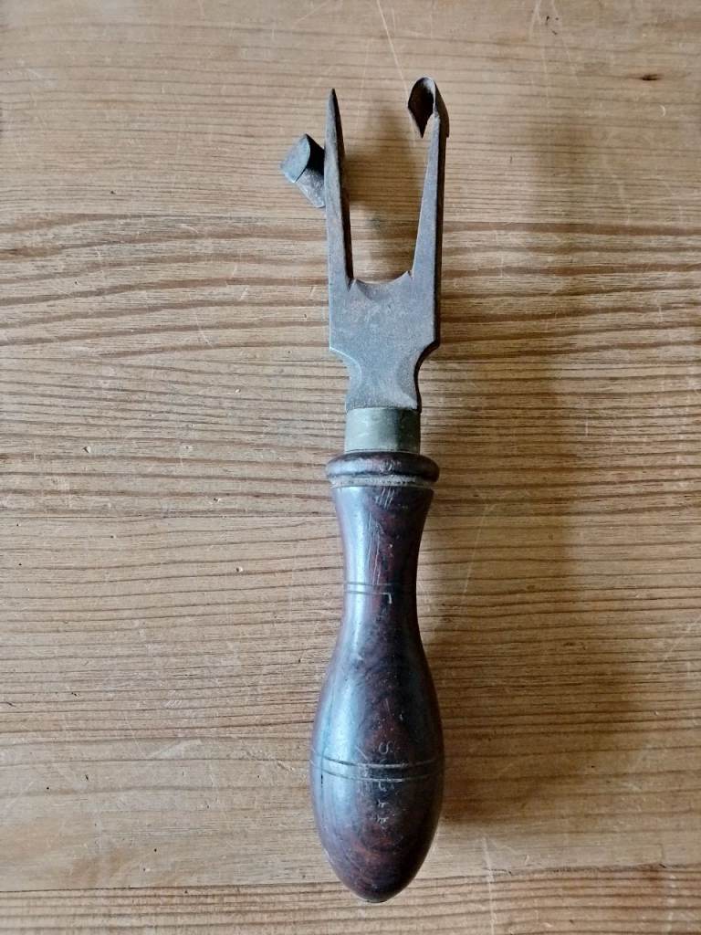 Vintage timber frame scribe