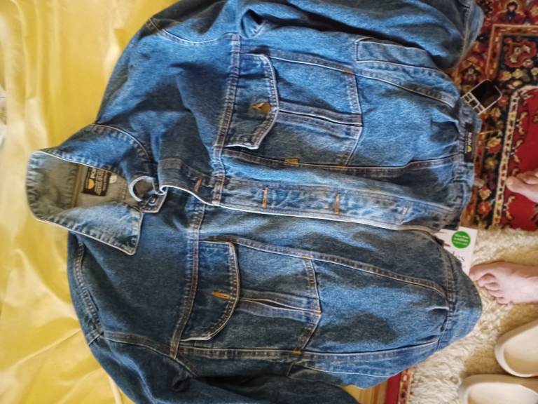 Denim Jean Jacket – Blue, Good Condition