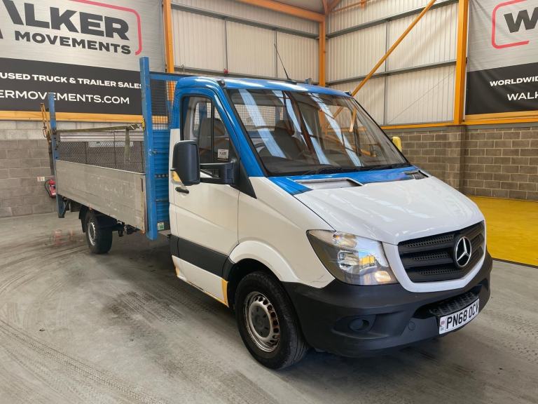 MERCEDES BENZ SPRINTER 314 CDI 3.5 TONNE, *EURO 6* DROPSIDE FLATBED