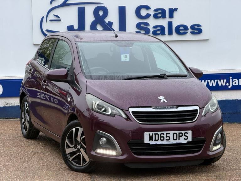 2015 Peugeot 108 1.2 PureTech Allure Hatchback 5dr Petrol Manual Euro 6 (82 ps) Hatchback Petrol ...
