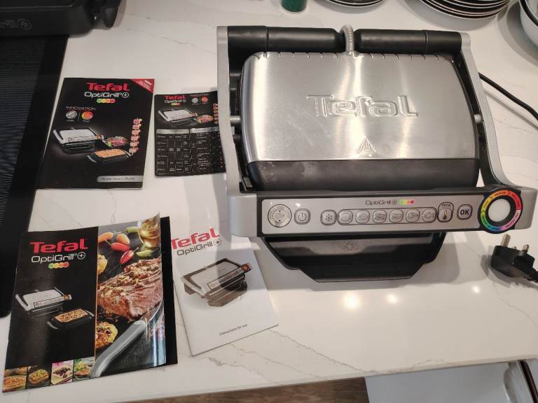 Tefal OptiGrill Health Grill Optigrill Plus GC715D40 79B