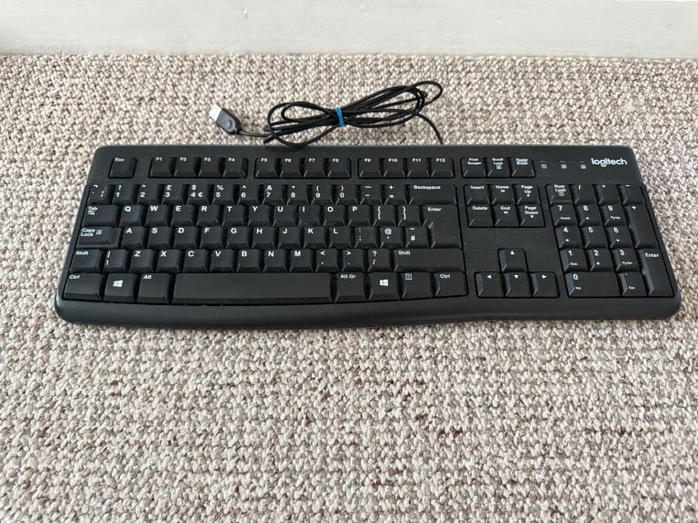 Logitech K120 wired keyboard