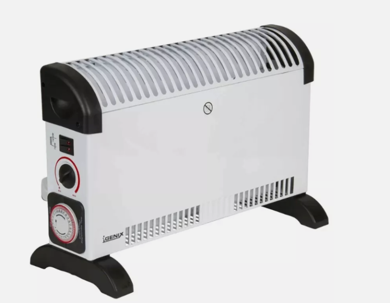 Portable Electric Heater with Thermostat & Timer NEW/Boxed