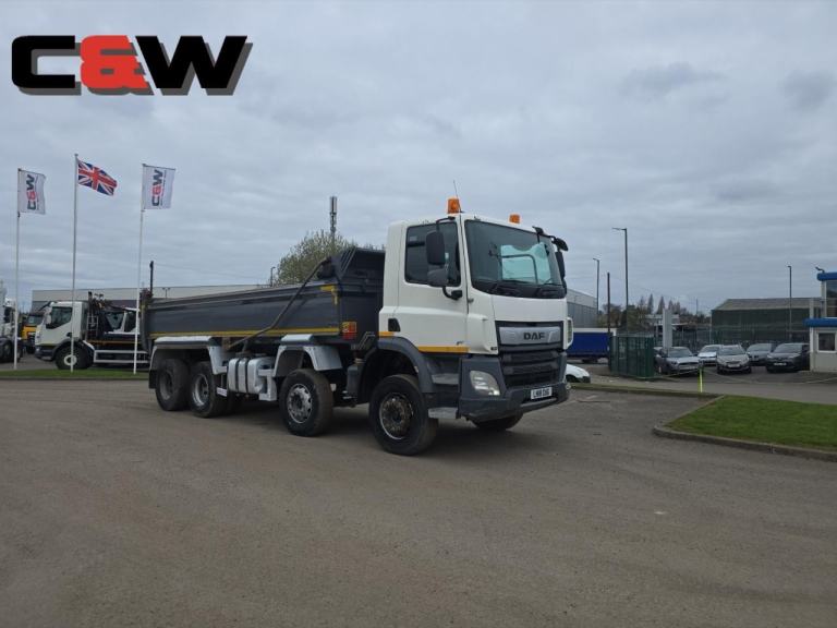 2018 (18) DAF FAD CF 450 8x4 Steel Tipper - 435000kms
