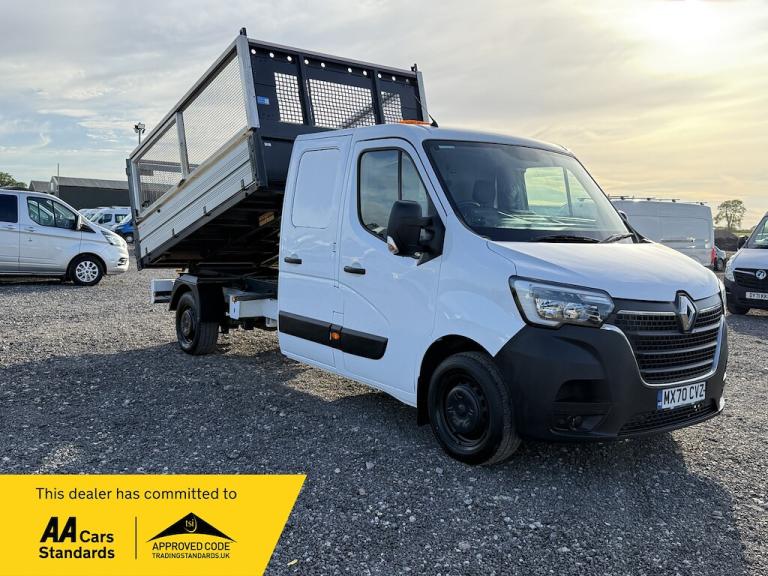 2021 Renault Master LL35 ENERGY dCi 145 Business L/Roof D/Cab Tipper CHASSIS CAB DIESEL Manual