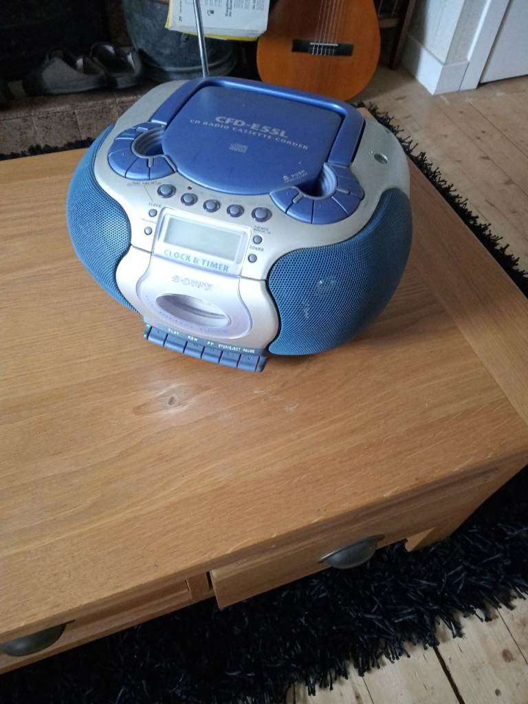 Sony cassette tape/cd/radio player recorder
