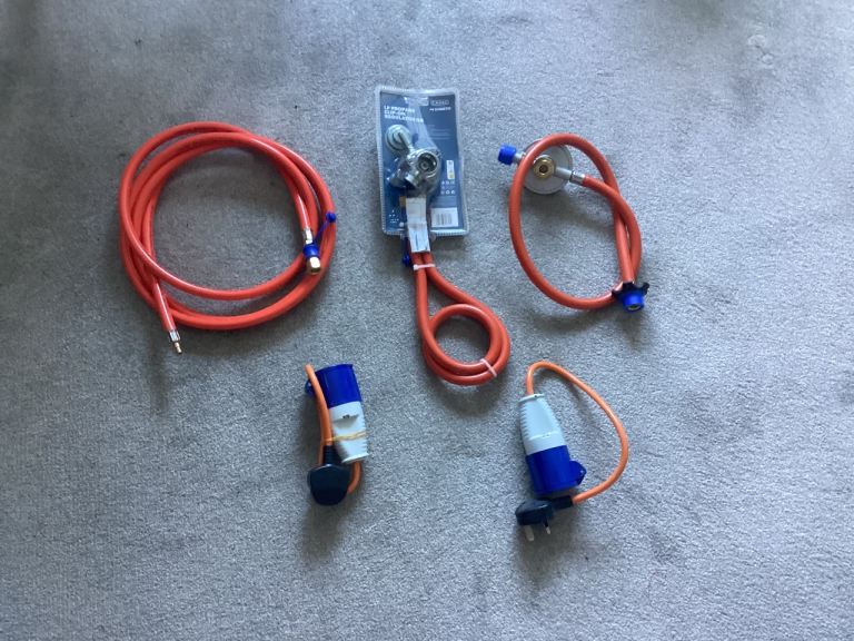 Caravan hook ups and gas hoses for bbq etc