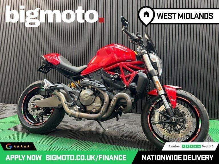 2017 17 DUCATI MONSTER 821 FINANCE SPECIALISTS APPLY NOW