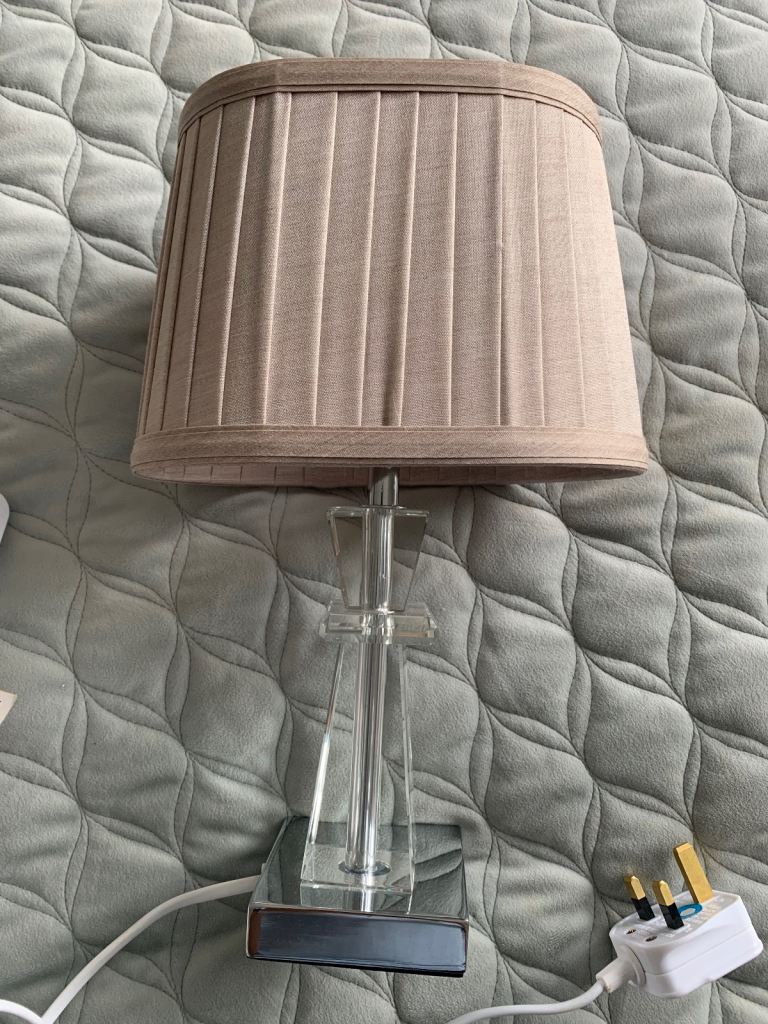 2 x Bedside / table lamps