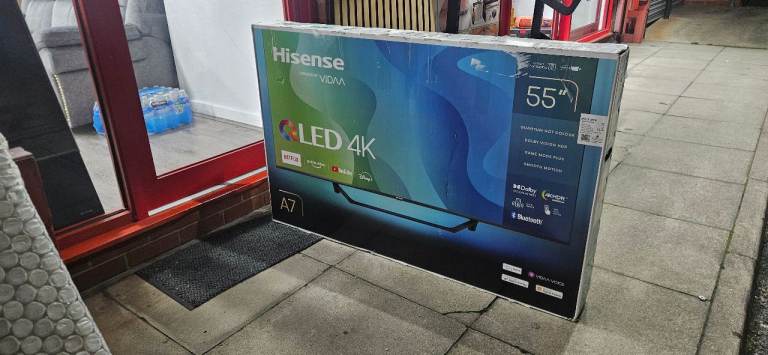 55 INCH TV QLED 55A7KQTUK BRAND NEW 4K ULTRA HD HDR WITH 1 YEAR WARRANTY 