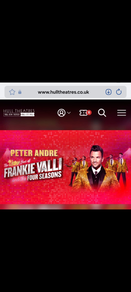 Peter andre tickets